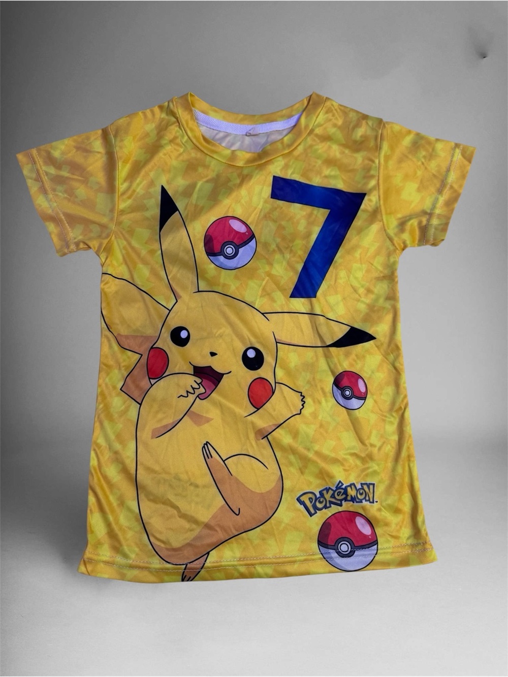 Pikachu Yellow Kids T-Shirt